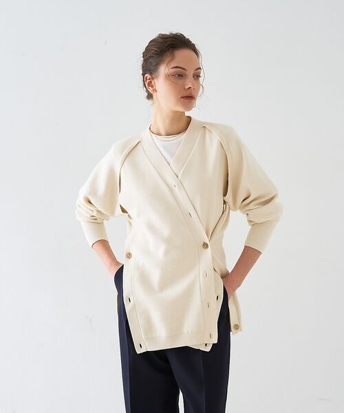 DESIGNWORKS / デザインワークス カーディガン・ボレロ | コトンカシミヤセベラルウエーズニットカーディガン【予約】 | 詳細17