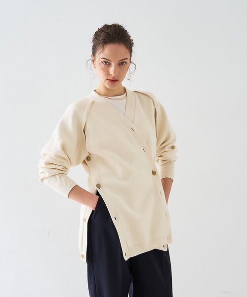 DESIGNWORKS / デザインワークス カーディガン・ボレロ | コトンカシミヤセベラルウエーズニットカーディガン【予約】 | 詳細21