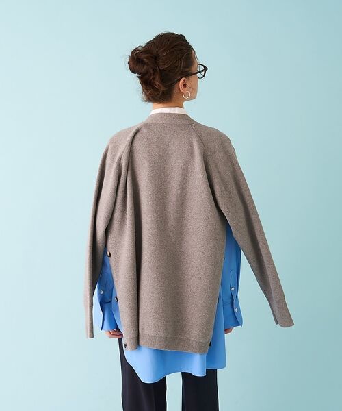 DESIGNWORKS / デザインワークス カーディガン・ボレロ | コトンカシミヤセベラルウエーズニットカーディガン【予約】 | 詳細6