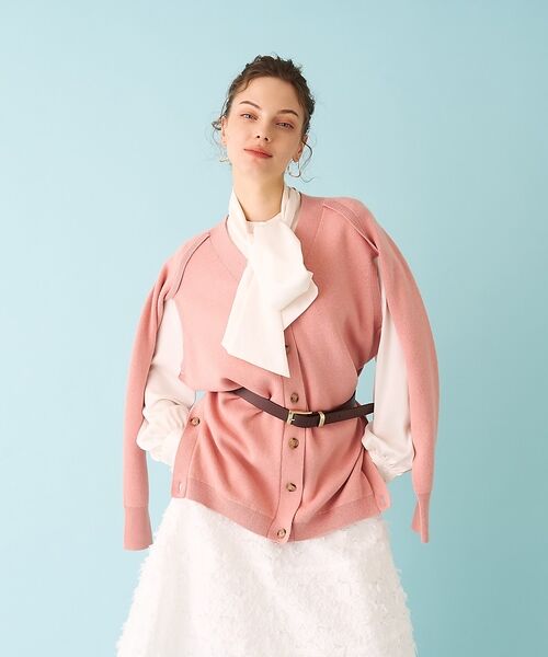 DESIGNWORKS / デザインワークス カーディガン・ボレロ | コトンカシミヤセベラルウエーズニットカーディガン【予約】 | 詳細22