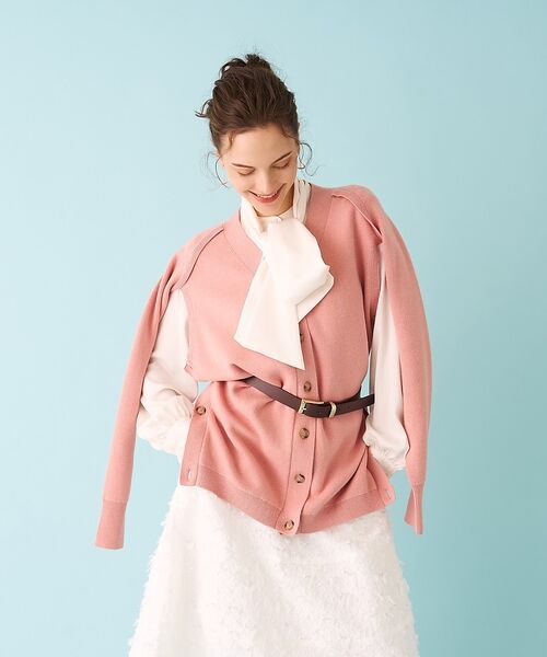 DESIGNWORKS / デザインワークス カーディガン・ボレロ | コトンカシミヤセベラルウエーズニットカーディガン【予約】 | 詳細23