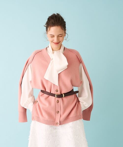 DESIGNWORKS / デザインワークス カーディガン・ボレロ | コトンカシミヤセベラルウエーズニットカーディガン【予約】 | 詳細26