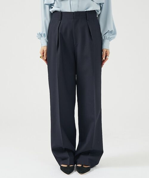 DESIGNWORKS / デザインワークス パンツ | 【セットアップ対応】モヘアポプリンハイウエストパンツ【予約】 | 詳細28