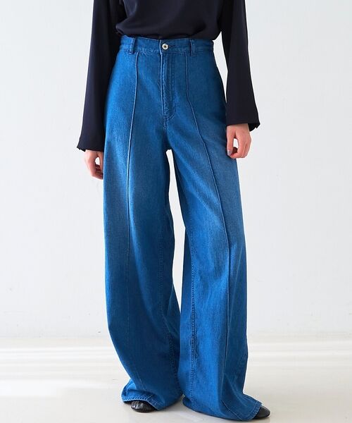 DESIGNWORKS / デザインワークス デニムパンツ | セミワイドデニムパンツ【予約】（インディゴ）