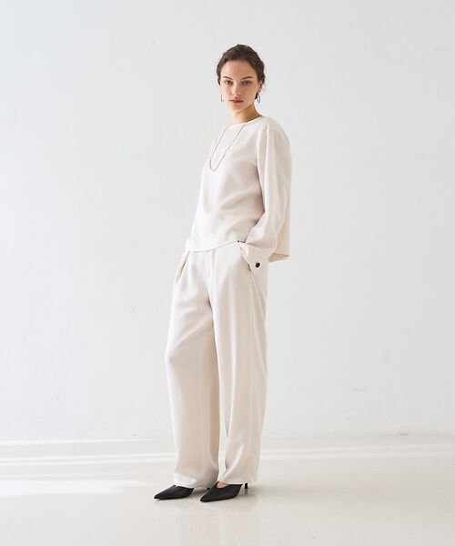 DESIGNWORKS / デザインワークス パンツ | 【セットアップ対応】グレーステーパードパンツ【予約】 | 詳細7