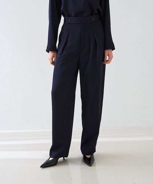 DESIGNWORKS / デザインワークス パンツ | 【セットアップ対応】グレーステーパードパンツ【予約】（ネイビー）