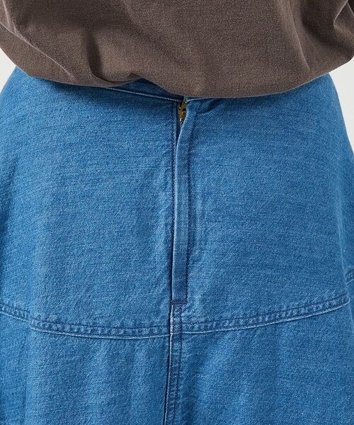 DESIGNWORKS / デザインワークス ロング・マキシ丈スカート | デニムパネルドフレアースカート【予約】 | 詳細25