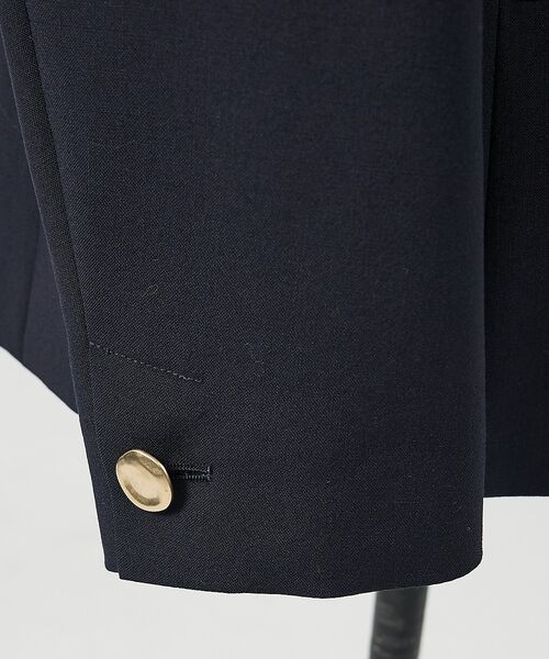 DESIGNWORKS / デザインワークス ノーカラージャケット | 【セットアップ対応】２WAYモヘアポプリンケープ付きジャケット【予約】 | 詳細29