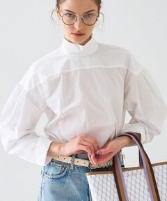 DESIGNWORKS / デザインワークス シャツ・ブラウス | タフタマトンスリーブギャザーブラウス【予約】