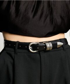 DESIGNWORKS / デザインワークス ベルト・サスペンダー | 【DÈHANCHE／デハンシェ】HOLLYHOCK SILVER　ホリホックシル