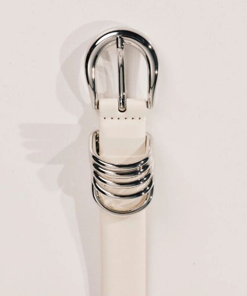 DESIGNWORKS / デザインワークス ベルト・サスペンダー | 【DÈHANCHE／デハンシェ】HOLLYHOCK SILVER　ホリホックシル | 詳細10