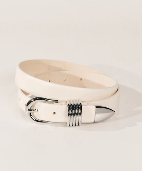 DESIGNWORKS / デザインワークス ベルト・サスペンダー | 【DÈHANCHE／デハンシェ】HOLLYHOCK SILVER　ホリホックシル | 詳細11