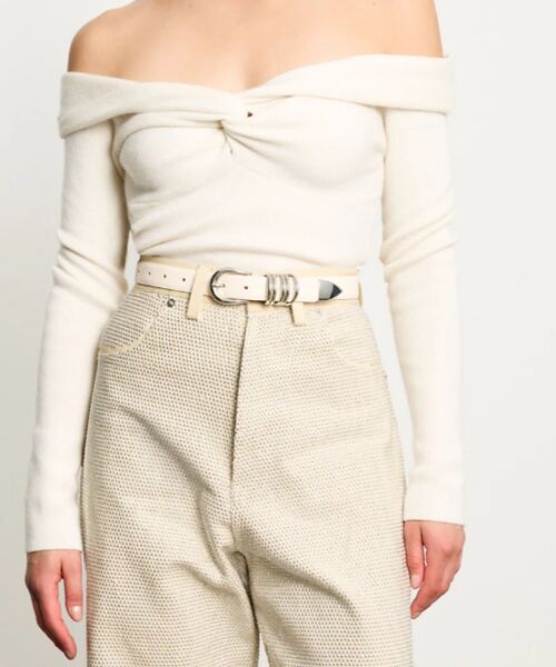 DESIGNWORKS / デザインワークス ベルト・サスペンダー | 【DÈHANCHE／デハンシェ】HOLLYHOCK SILVER　ホリホックシル | 詳細4