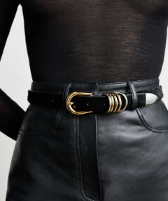 DESIGNWORKS / デザインワークス ベルト・サスペンダー | 【DÈHANCHE／デハンシェ】HOLLYHOCK MIXEDMETAL　ミック