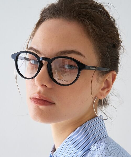 DESIGNWORKS / デザインワークス サングラス・メガネ | 【BOTTEGA VENETA/ボッテガヴェネタ 】眼鏡フレーム BV14200（ブラック）