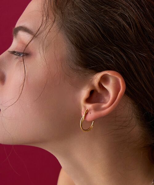 DESIGNWORKS / デザインワークス ピアス・イヤリング | 【BARJEWELLERY/バージュエリー】CONTRA EARRINGS　ピア | 詳細1