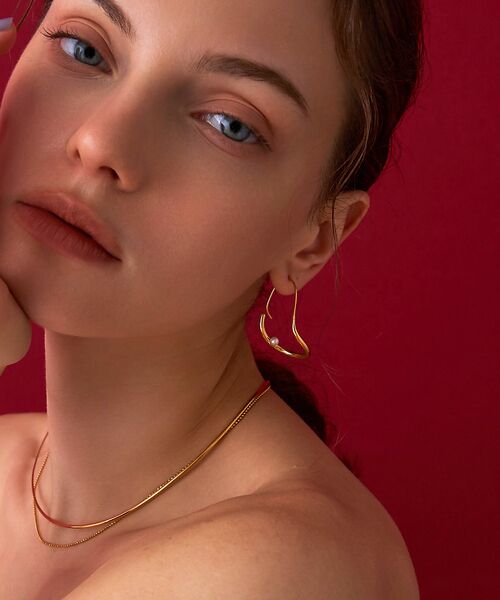 DESIGNWORKS / デザインワークス ピアス・イヤリング | 【BARJEWELLERY/バージュエリー】PIEGGA EARRINGS PE | 詳細1