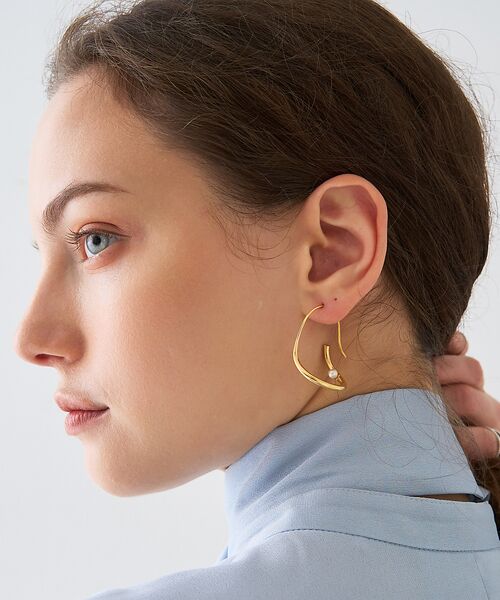 DESIGNWORKS / デザインワークス ピアス・イヤリング | 【BARJEWELLERY/バージュエリー】PIEGGA EARRINGS PE | 詳細4