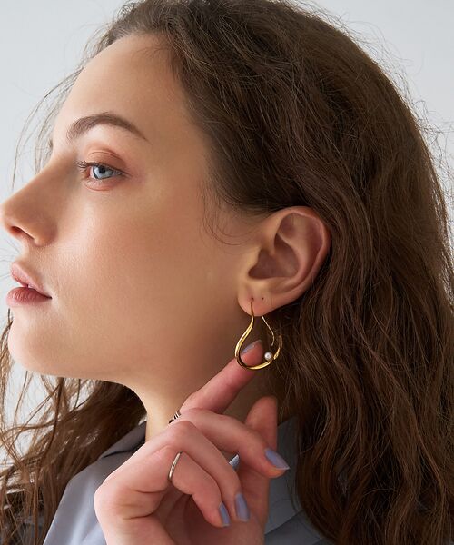 DESIGNWORKS / デザインワークス ピアス・イヤリング | 【BARJEWELLERY/バージュエリー】PIEGGA EARRINGS PE | 詳細5