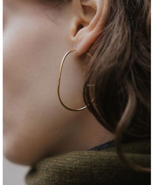 DESIGNWORKS / デザインワークス ピアス・イヤリング | 【BARJEWELLERY/バージュエリー】 CONTOUR ピアス ゴールド | 詳細6