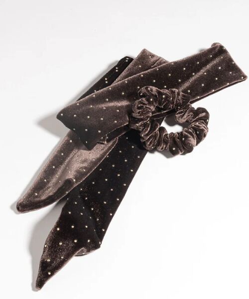 DESIGNWORKS / デザインワークス ヘアアクセサリー | 【TRESSE/トレス】BRIGITTE dot ribbon chouchou | 詳細2