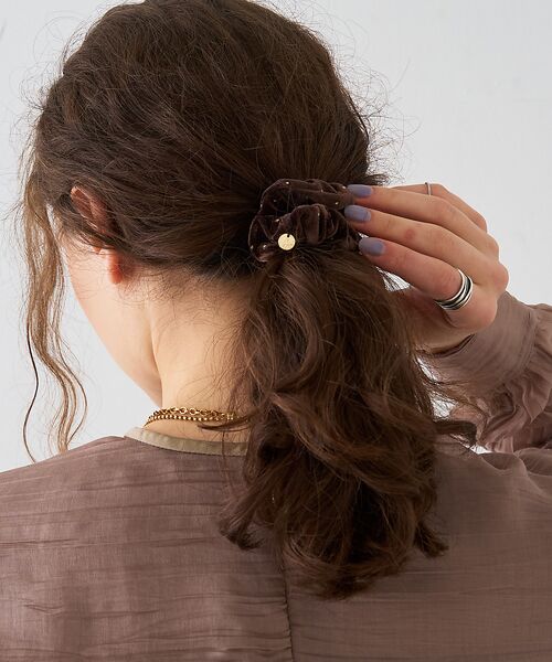 DESIGNWORKS / デザインワークス ヘアアクセサリー | 【TRESSE/トレス】BRIGITTE dot ribbon chouchou | 詳細9
