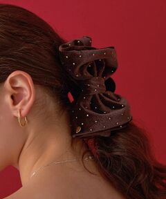 DESIGNWORKS / デザインワークス ヘアアクセサリー | 【TRESSE/トレス】BRIGITTE dot ribbon clip　ヘアク