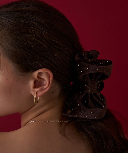 DESIGNWORKS / デザインワークス ヘアアクセサリー | 【TRESSE/トレス】BRIGITTE dot ribbon clip　ヘアク | 詳細2