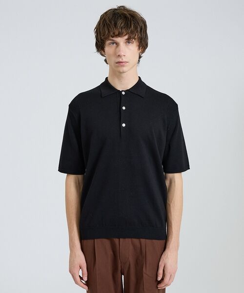 DESIGNWORKS / デザインワークス ポロシャツ | 【カシミヤタッチ】 ニットポロシャツ【予約】 | 詳細5
