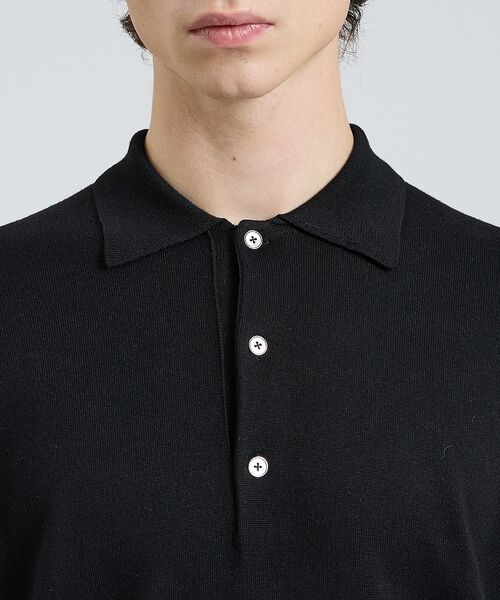 DESIGNWORKS / デザインワークス ポロシャツ | 【カシミヤタッチ】 ニットポロシャツ【予約】 | 詳細8