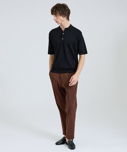 DESIGNWORKS / デザインワークス ポロシャツ | 【カシミヤタッチ】 ニットポロシャツ【予約】 | 詳細12