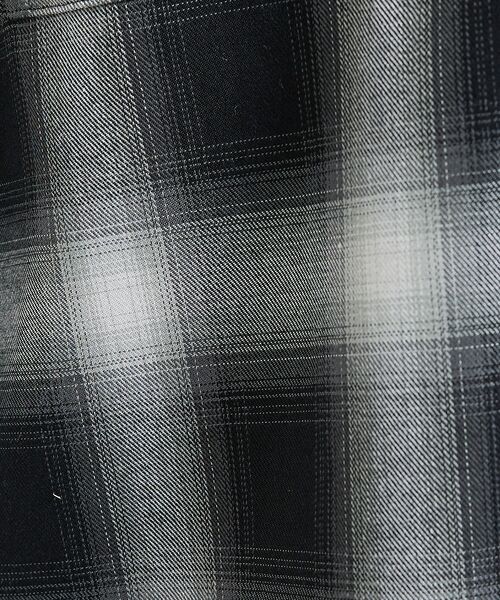 DESIGNWORKS / デザインワークス シャツ・ブラウス | オンブレーチェック オープンカラーシャツ【予約】 | 詳細9