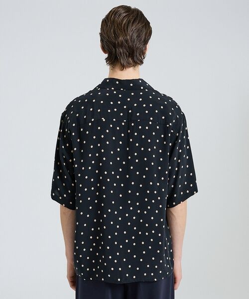 DESIGNWORKS / デザインワークス シャツ・ブラウス | ランダムドット オープンカラーシャツ【予約】 | 詳細4