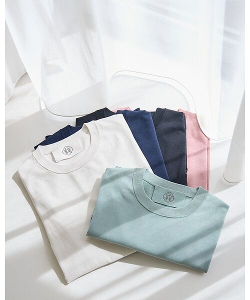DESIGNWORKS / デザインワークス ニット・セーター | リミットツイストニットTシャツ / 半袖ニット | 詳細15
