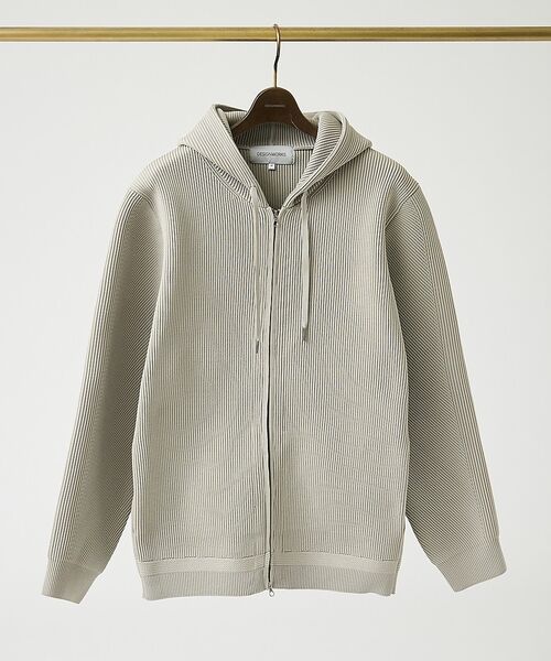 DESIGNWORKS / デザインワークス パーカー | 【セットアップ対応】ドライバーズ ニットフーディ(グレージュ)