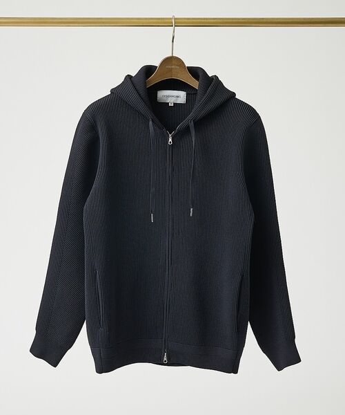 DESIGNWORKS / デザインワークス パーカー | 【セットアップ対応】ドライバーズ ニットフーディ(ネイビー)