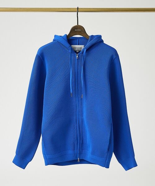 DESIGNWORKS / デザインワークス パーカー | 【セットアップ対応】ドライバーズ ニットフーディ(ブルー)