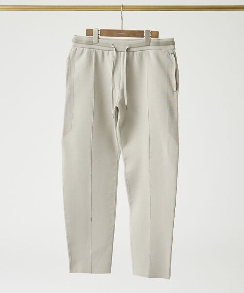 DESIGNWORKS / デザインワークス パンツ | 【セットアップ対応】ドライバーズ ピンタック ニットパンツ | 詳細2