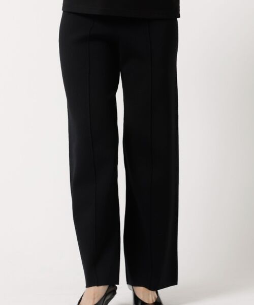 DESIGNWORKS / デザインワークス パンツ | センタープリーツニットパンツ | 詳細1