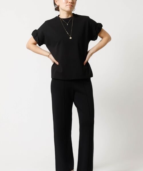 DESIGNWORKS / デザインワークス パンツ | センタープリーツニットパンツ | 詳細3