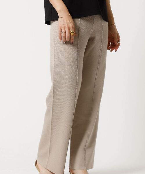 DESIGNWORKS / デザインワークス パンツ | センタープリーツニットパンツ | 詳細11