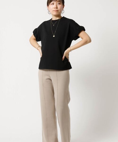 DESIGNWORKS / デザインワークス パンツ | センタープリーツニットパンツ | 詳細12