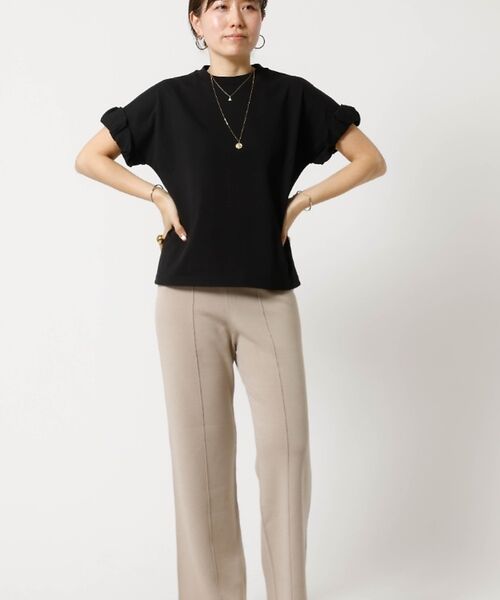 DESIGNWORKS / デザインワークス パンツ | センタープリーツニットパンツ | 詳細14