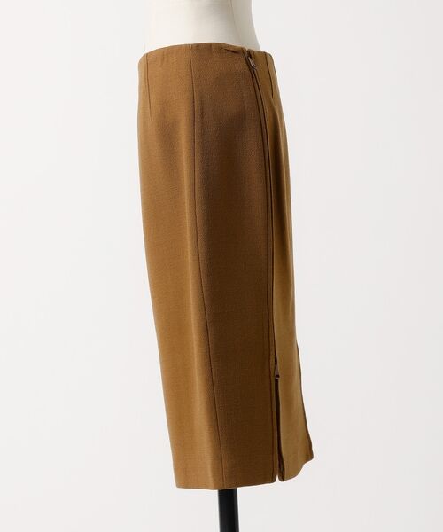 DESIGNWORKS / デザインワークス ミニ・ひざ丈スカート | 【N°21（ヌメロ ヴェントゥーノ）】ファスナースリットスカート | 詳細1