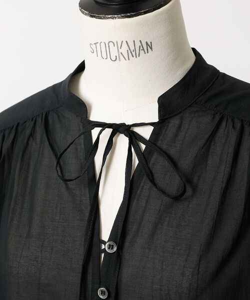 DESIGNWORKS / デザインワークス シャツ・ブラウス | シアーギャザーブラウス | 詳細6