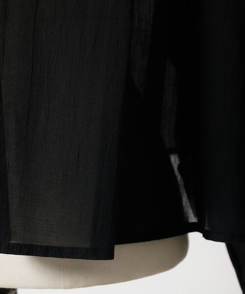 DESIGNWORKS / デザインワークス シャツ・ブラウス | シアーギャザーブラウス | 詳細9