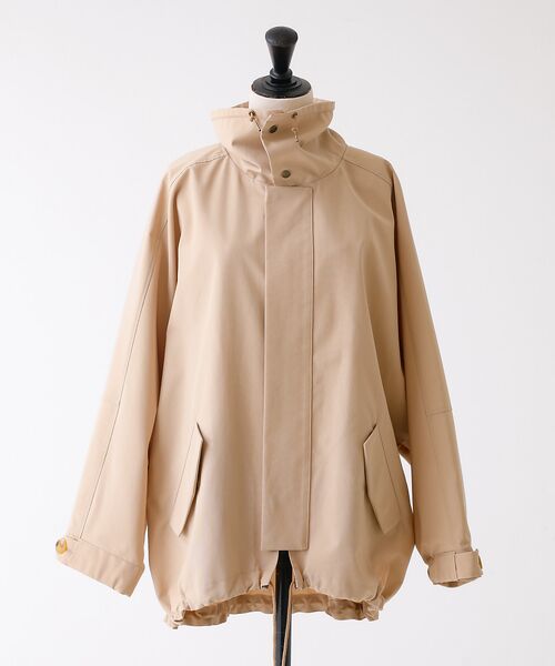 DESIGNWORKS / デザインワークス ブルゾン | VACHEMENT スタンドカラーブルゾン（ベージュ）