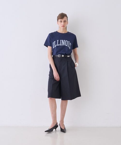 DESIGNWORKS / デザインワークス ショート・ハーフ・半端丈パンツ | 【セットアップ対応】リネン混タックハーフパンツ | 詳細16