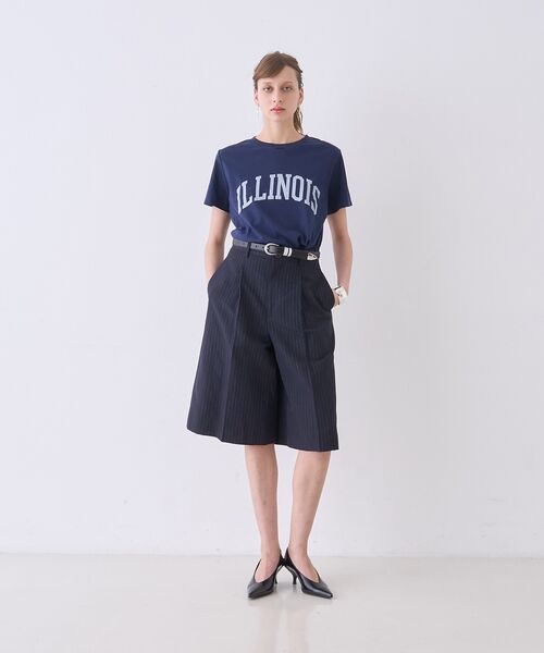 DESIGNWORKS / デザインワークス ショート・ハーフ・半端丈パンツ | 【セットアップ対応】リネン混タックハーフパンツ | 詳細17
