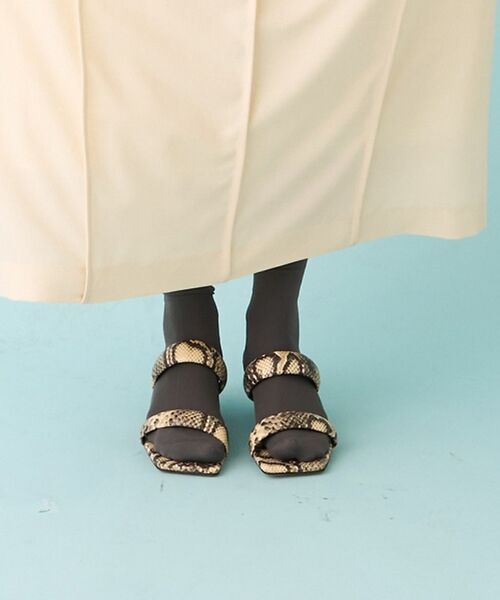 DESIGNWORKS / デザインワークス サンダル | 【JVAM/ジェイヴィエーエム 】CODY パイソン　サンダル【予約】 | 詳細1